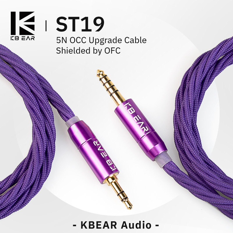 Eachine Drone E010 - KBEAR ST19 4 Core Earbud Replace