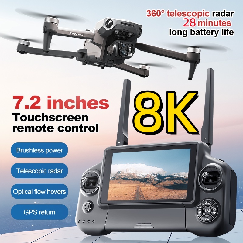 8K 3 Axis Gimbal Brushless 7.2 - огляд і ціна Drone Gimbal Case