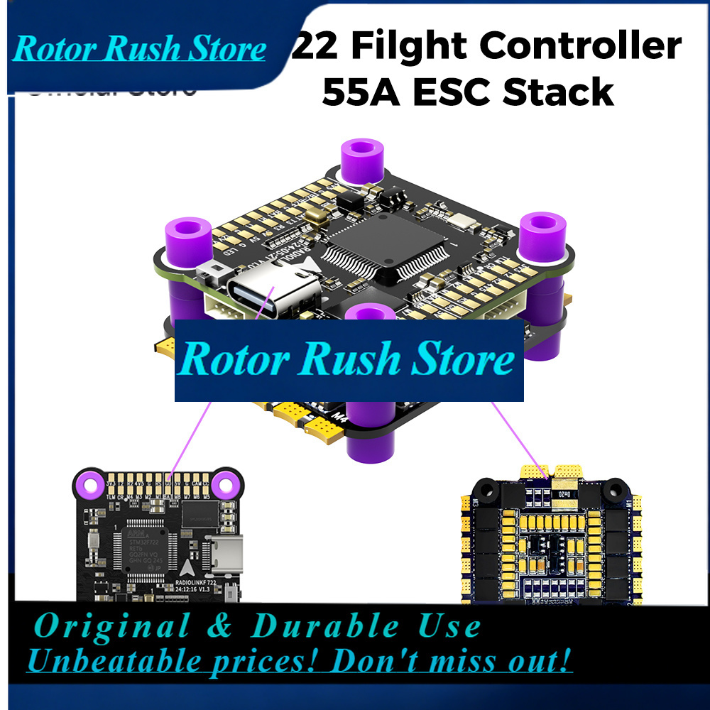 RoRusRadiolink F722 Flight Con - огляд і ціна Betaflight Fc F7