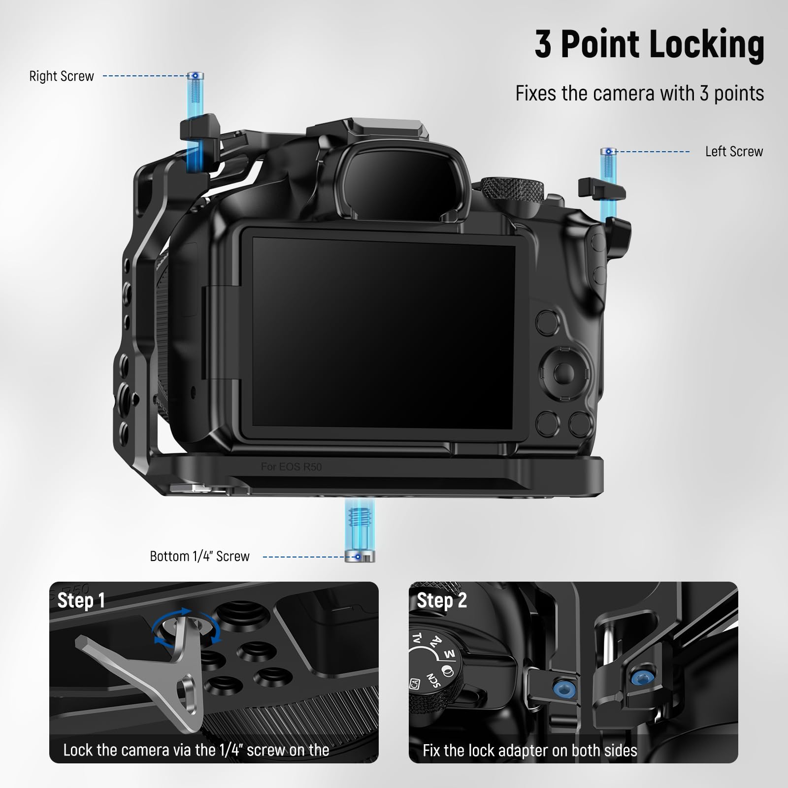 NEEWER R50 Camera Cage Compati - огляд і ціна Canon Camera Eos R50