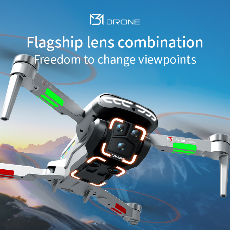 M3 Professional Drone 4K HD Ae - огляд і ціна Drone Gimbal Brushless