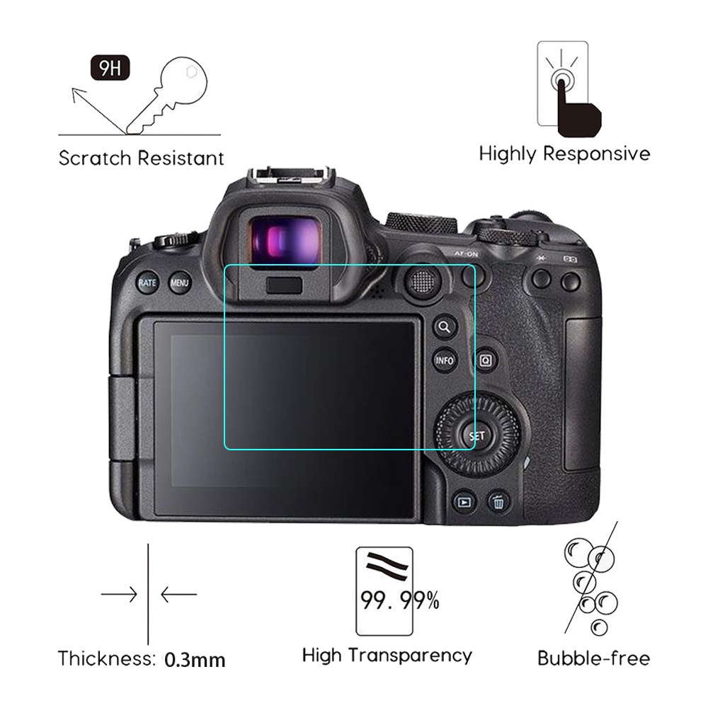 Camera Glass Protective Film F - огляд і ціна Canon Camera Eos M50 Mark Ii