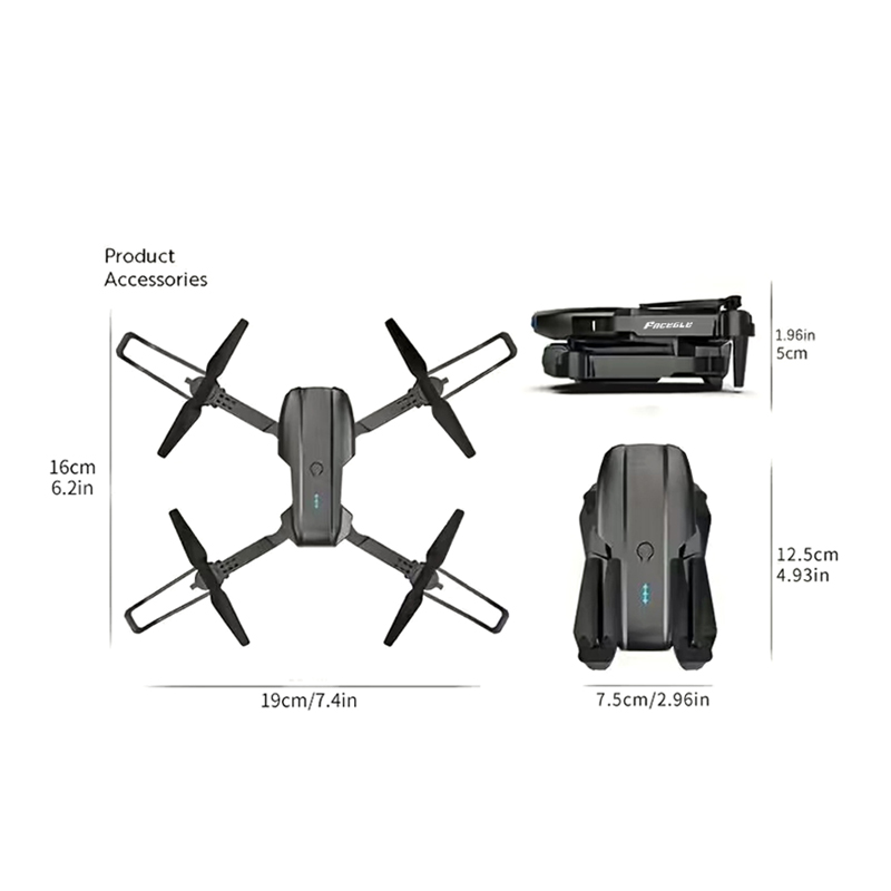 FACEGLE UAV E99 Nova RC Drone  - огляд і ціна Drone Gimbal Brushless
