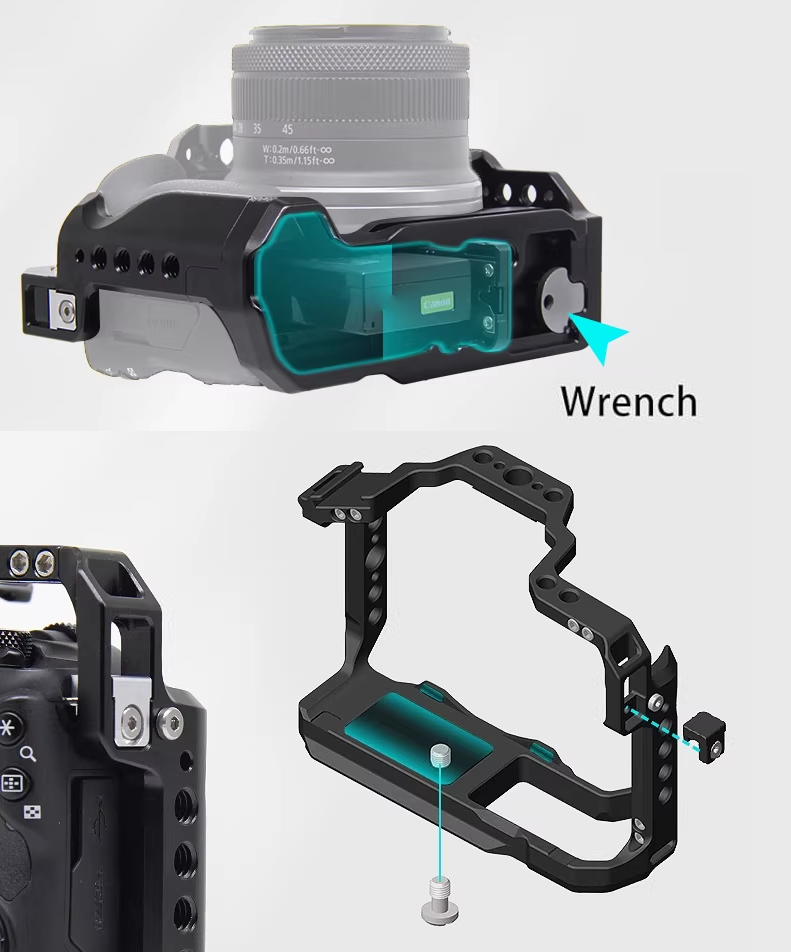 R50 Camera Cage for Canon EOS  - огляд і ціна Canon Camera Eos R50